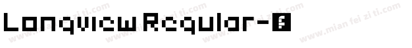 Longview Regular字体转换